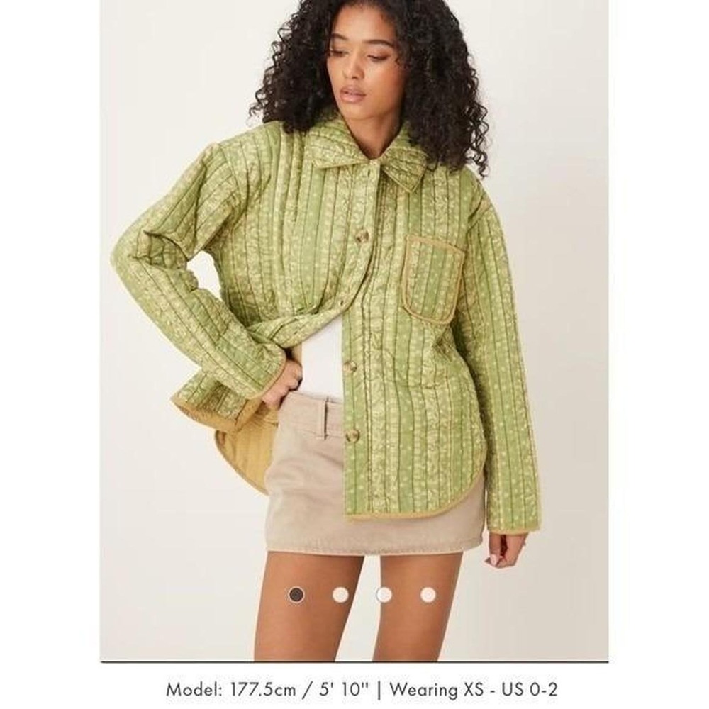 Free People Alexie quilted jacket NWT